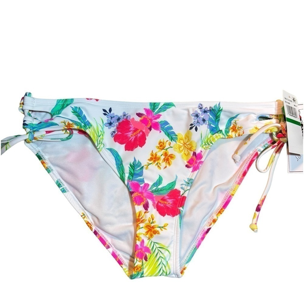 Salt + Cove Tropical  Print Side Tie Bikini